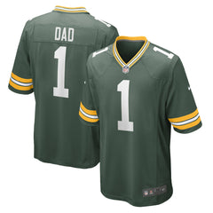 Number 1 Dad Green Bay Packers Game Jersey - Green | Nike discount