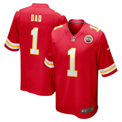 Number 1 Dad Kansas City Chiefs Game Jersey - Red | Nike cheap
