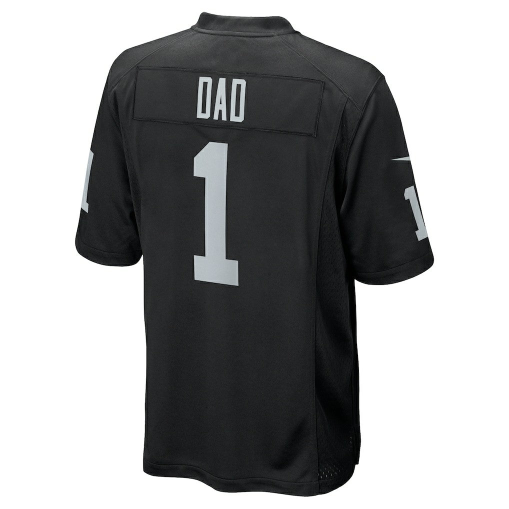Number 1 Dad Las Vegas Raiders Game Jersey - Black | Nike discount