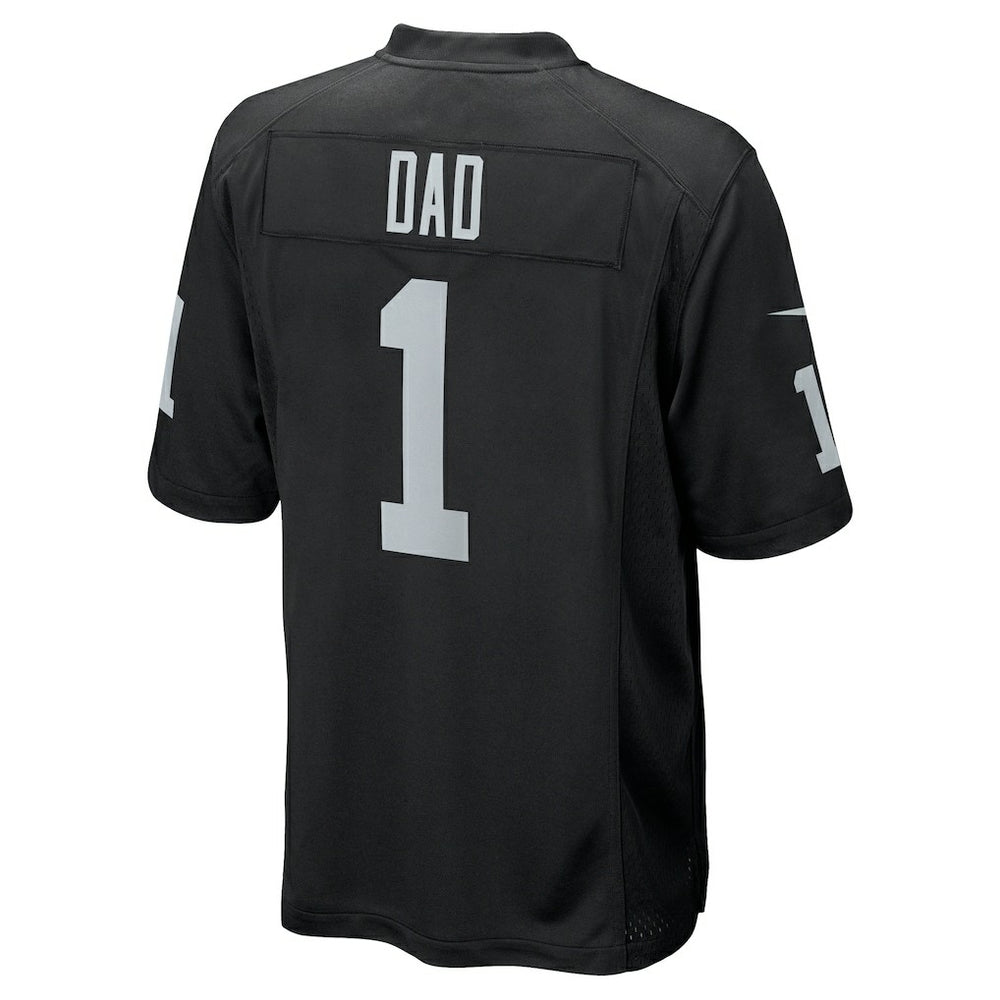 Number 1 Dad Las Vegas Raiders Game Jersey - Black | Nike discount