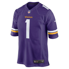 Number 1 Dad Minnesota Vikings Game Jersey - Purple | Nike for sale