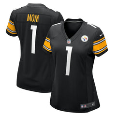 Number 1 Mom Pittsburgh Steelers Women's Game Jersey - Black | Nike online