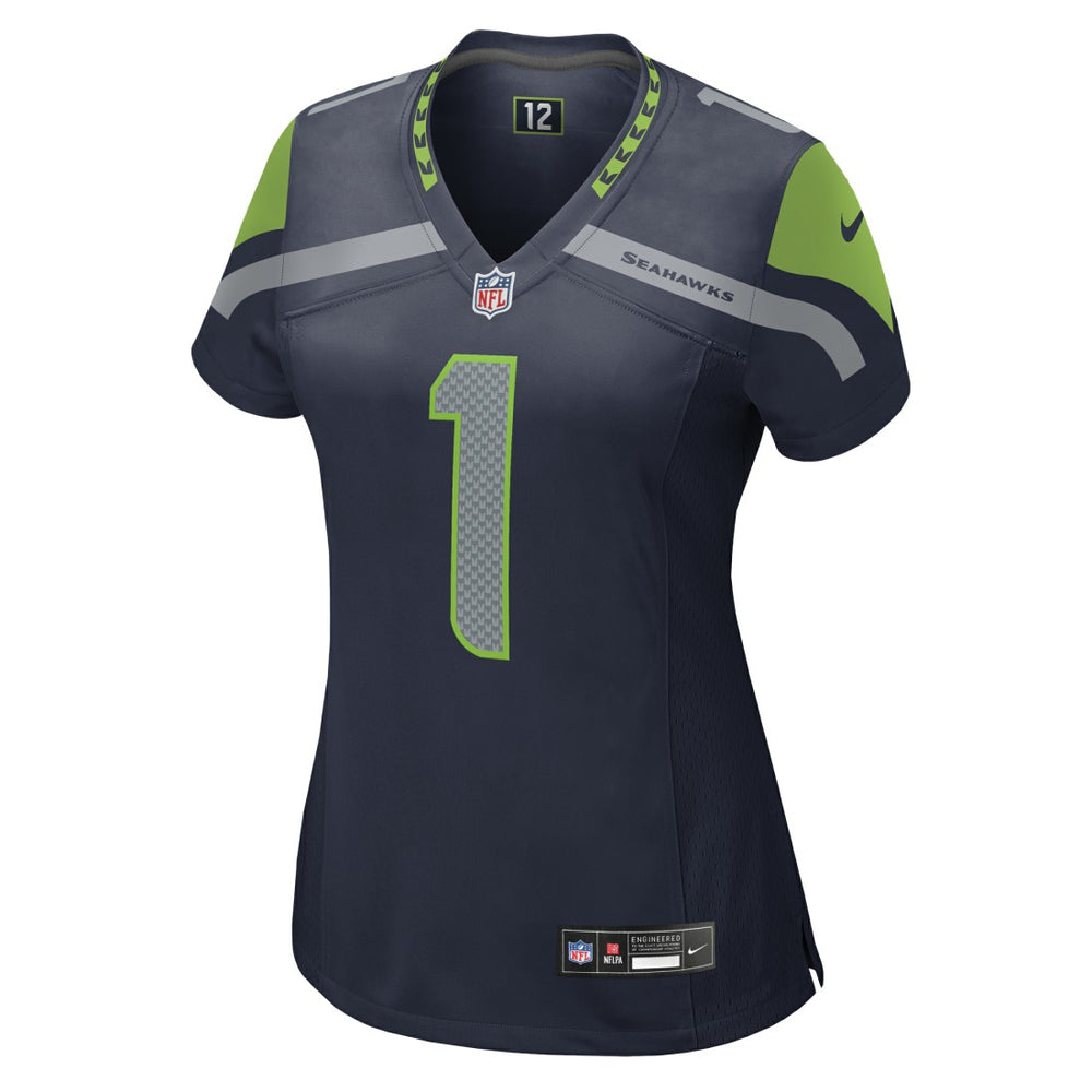 Number 1 Mom Seattle Seahawks Women's Game Jersey - College Navy | Nike on sale