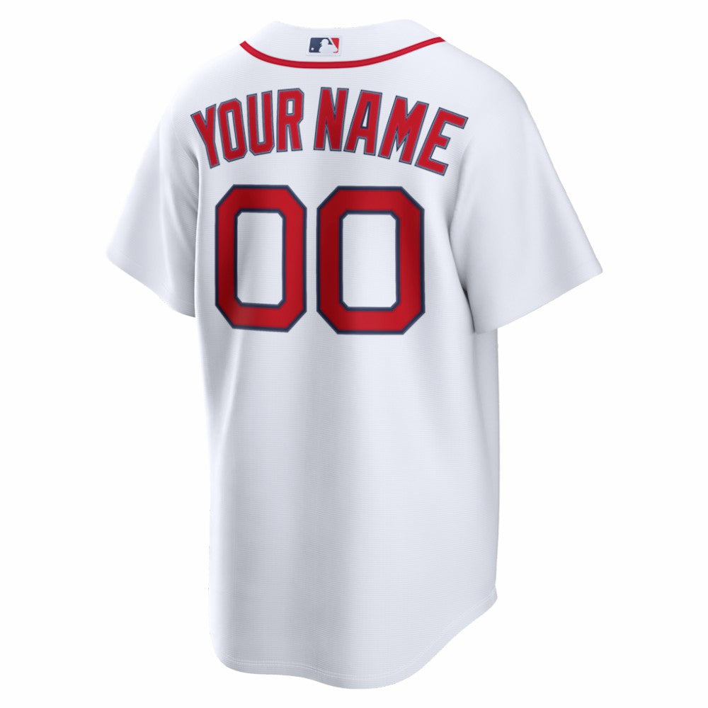 Boston Red Sox Home Replica Custom Jersey - White | Nike