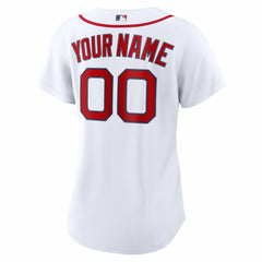 Boston Red Sox Women's Home Replica Custom Jersey - White | Nike