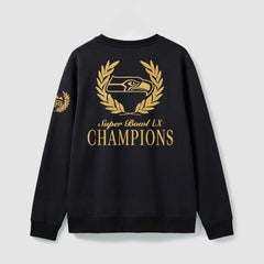 Seattle Seahawks Super Bowl LX Champions USA 250 NFL Gold Standard Fleece Sweatshirt - Black online