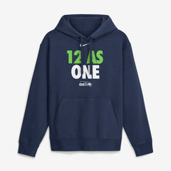 Seattle Seahawks 12 As One Hoodie - Navy | Nike for sale