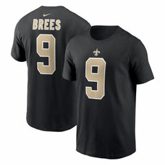 Drew Brees New Orleans Saints Retired Player Name & Number T-Shirt - Black | Nike outlet