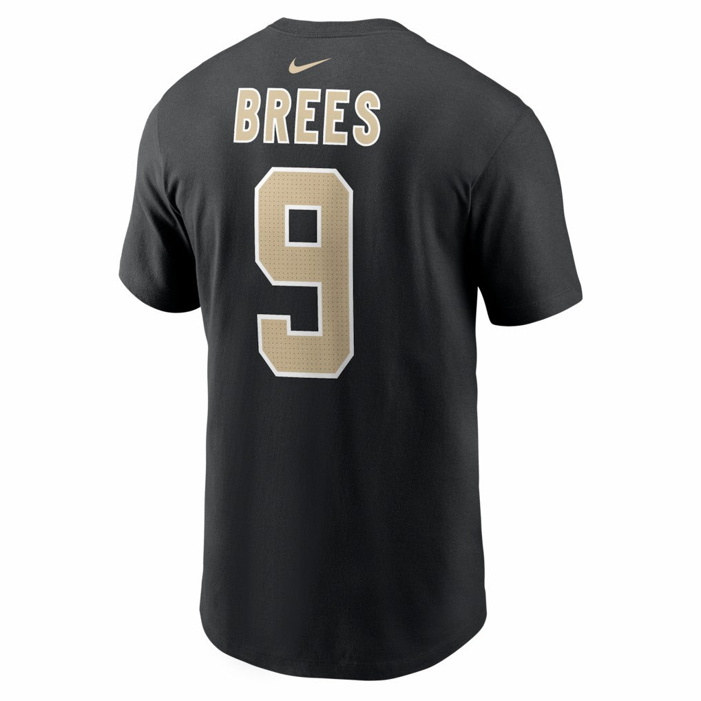 Drew Brees New Orleans Saints Retired Player Name & Number T-Shirt - Black | Nike outlet