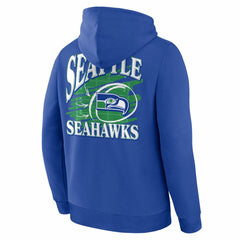 Seattle Seahawks Classic Scribble Legacy Fleece Hoodie - Royal online