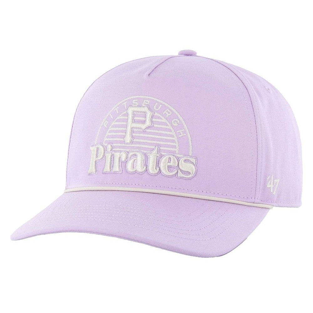 Pittsburgh Pirates Wander Hitch Adjustable Hat - Purple | 47 brand