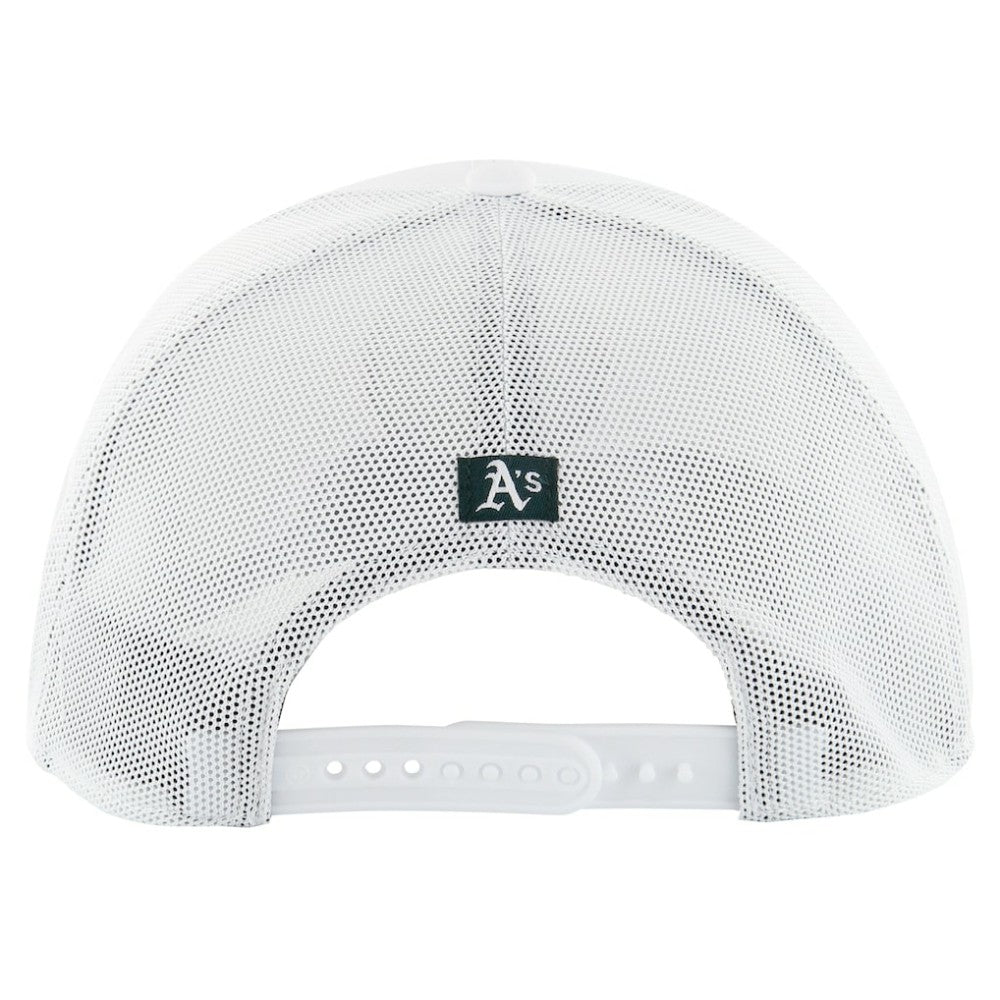 Athletics Fairway Trucker Adjustable Hat - White | 47 brand