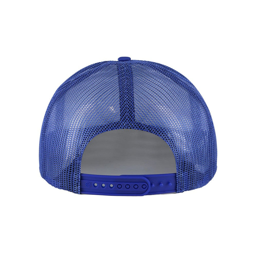 Los Angeles Dodgers Lift Off Foam Front Mesh Trucker Adjustable Hat - Royal | 47 brand