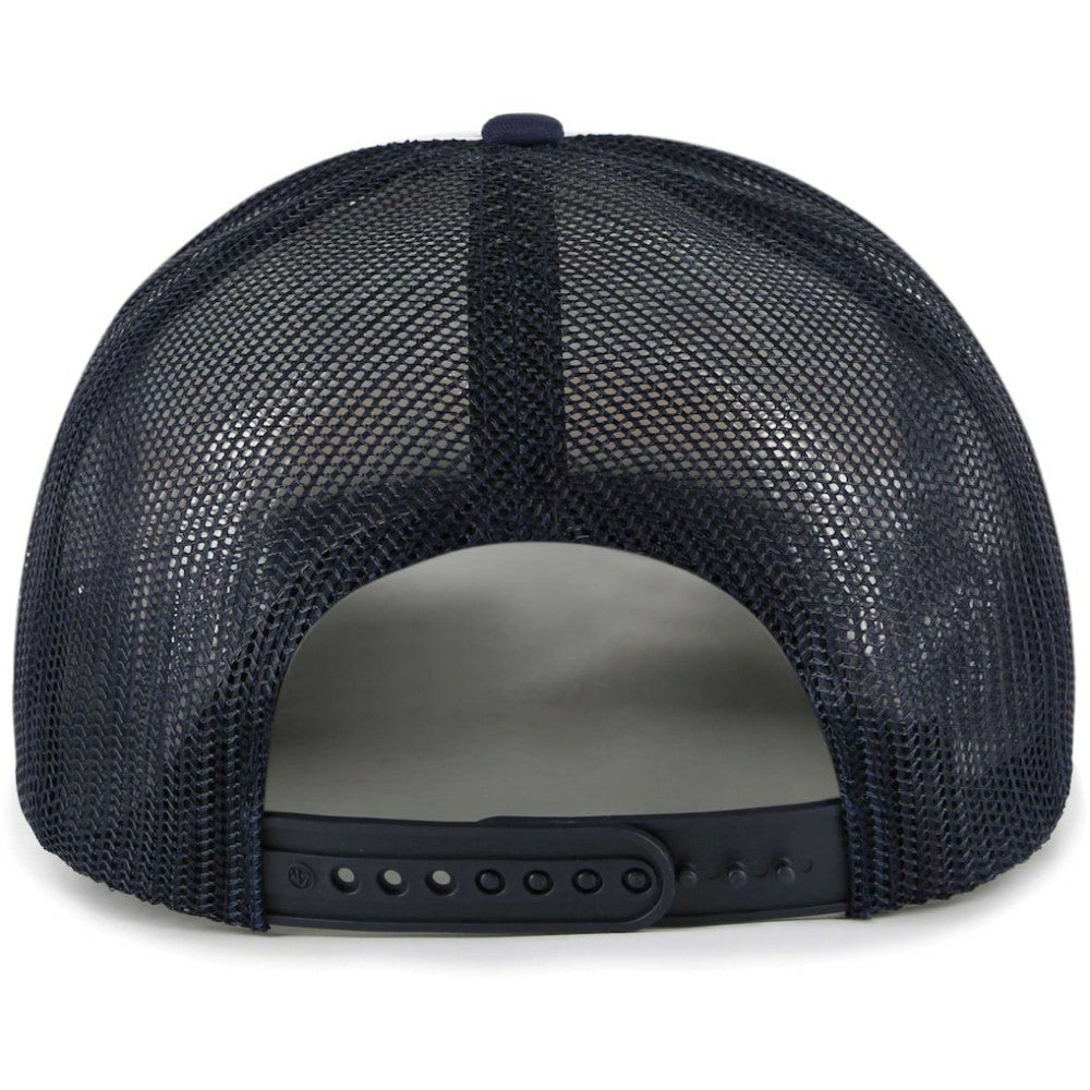 New York Yankees Lift Off Foam Front Mesh Trucker Adjustable Hat - Navy | 47 brand