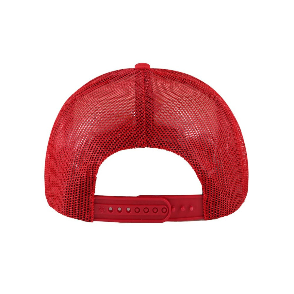 Philadelphia Phillies Lift Off Foam Front Mesh Trucker Adjustable Hat - Red | 47 brand