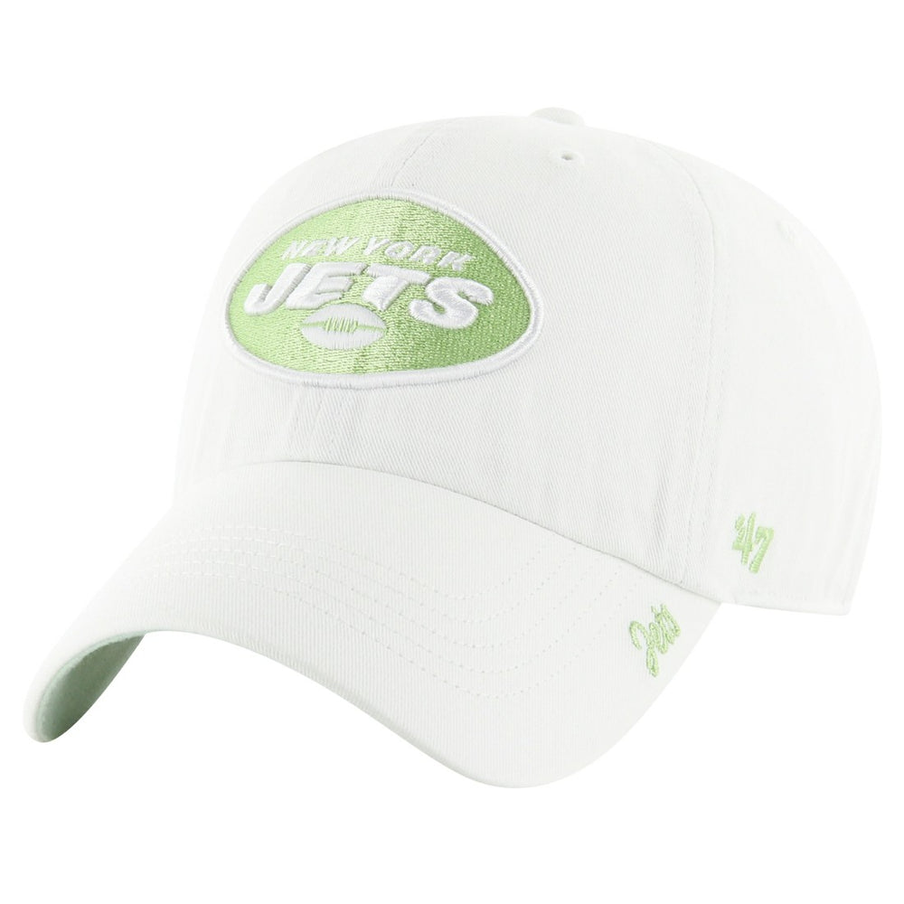 New York Jets '47 Women's Ballpark Cheer Clean Up Adjustable Hat - White outlet