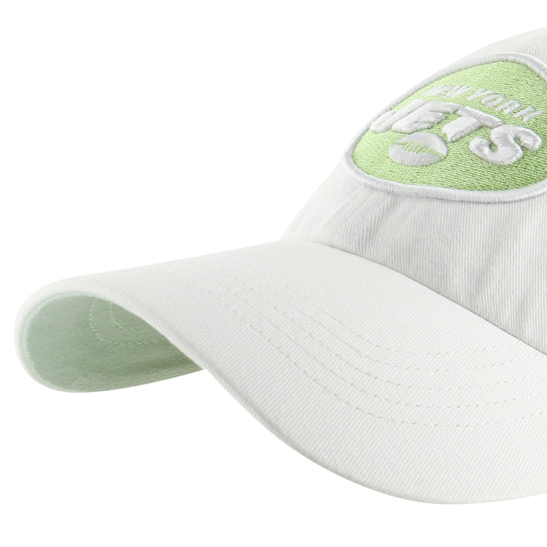 New York Jets '47 Women's Ballpark Cheer Clean Up Adjustable Hat - White outlet