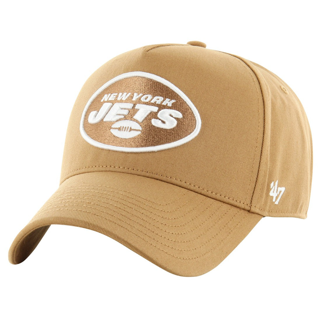 New York Jets '47 Ballpark MVP Adjustable Hat - Tan on sale