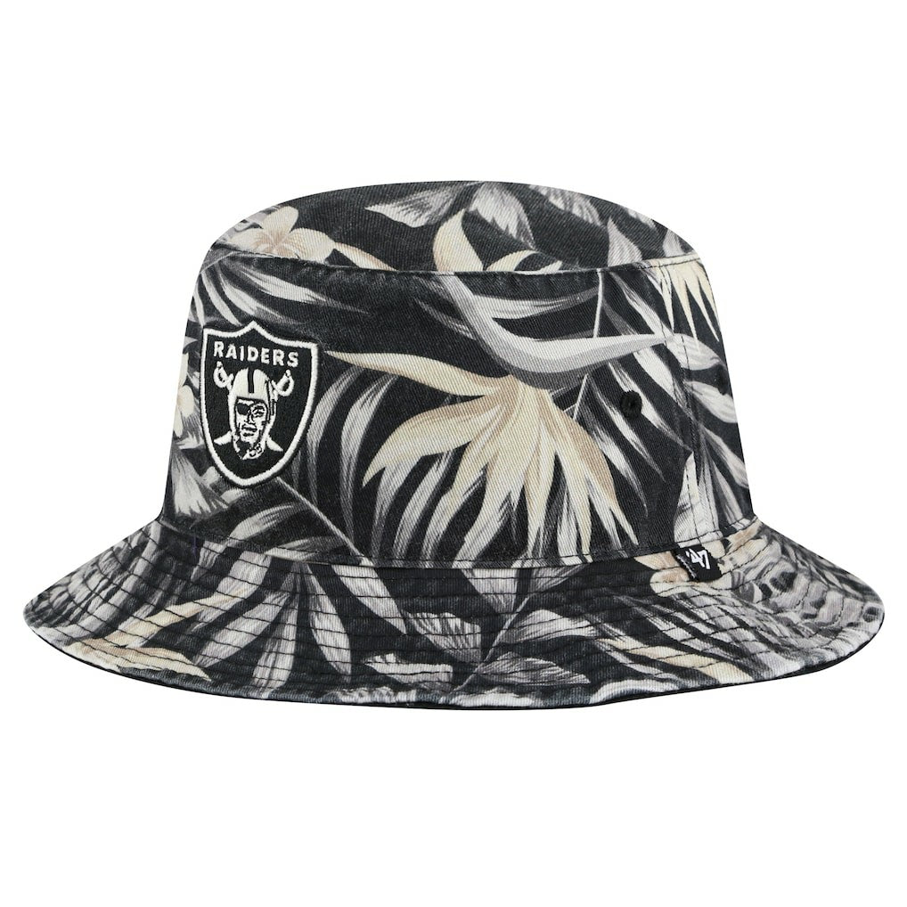 Las Vegas Raiders '47 Tropicalia Bucket Hat - Black on sale