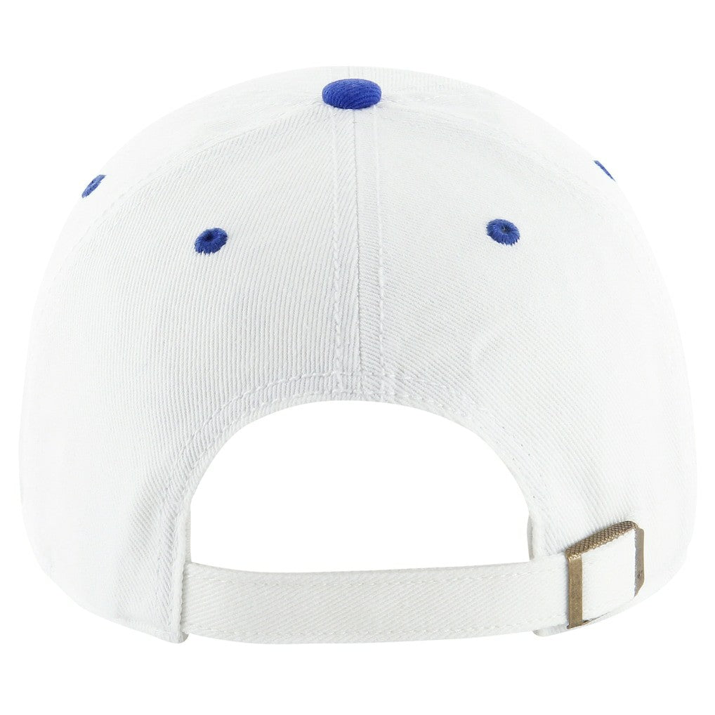 New York Giants '47 Double Header Diamond Clean Up Adjustable Hat - White/Royal cheap