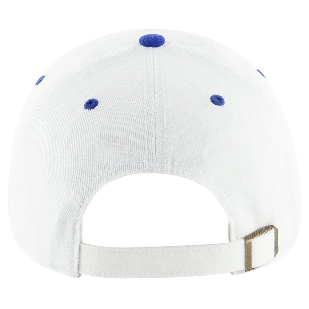 New York Giants '47 Double Header Diamond Clean Up Adjustable Hat - White/Royal cheap