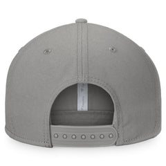 Atlanta Braves Line Drive Two-Tone Snapback Hat - Gray/Navy