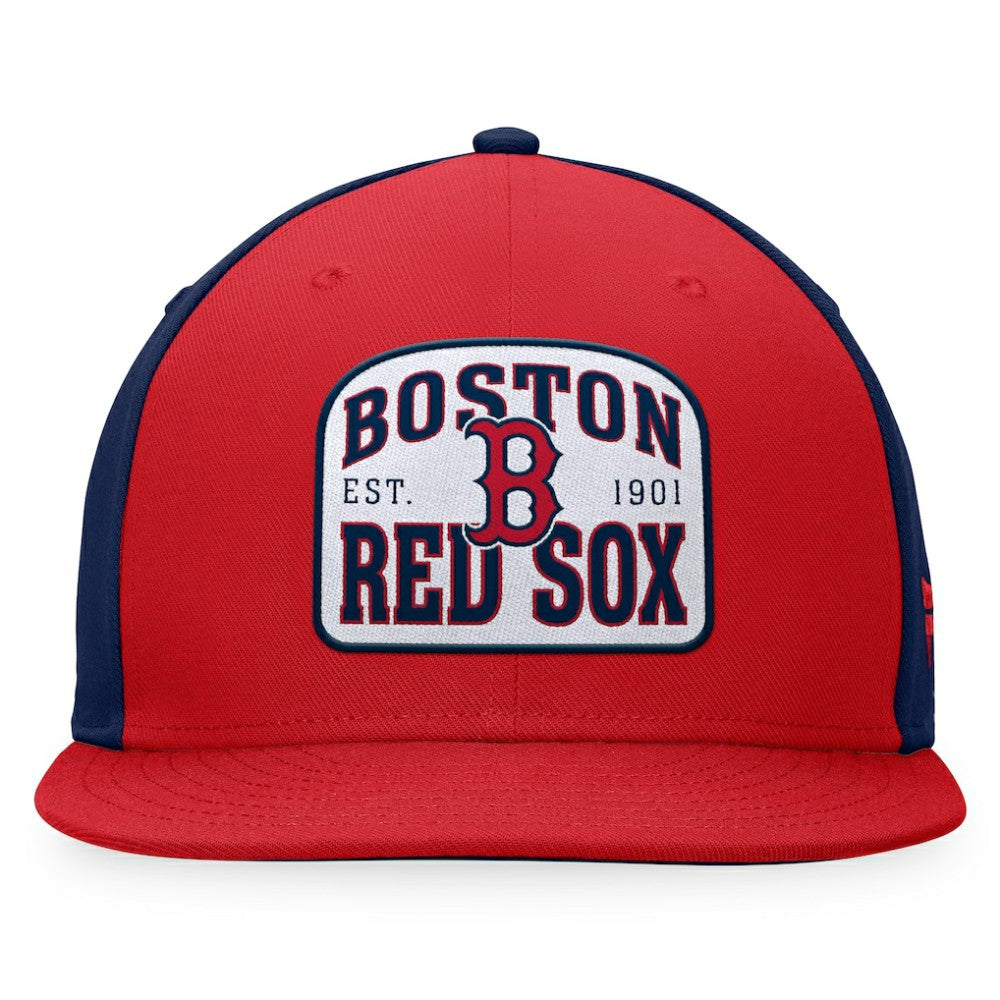 Boston Red Sox Cycle Snapback Hat - Red/Navy