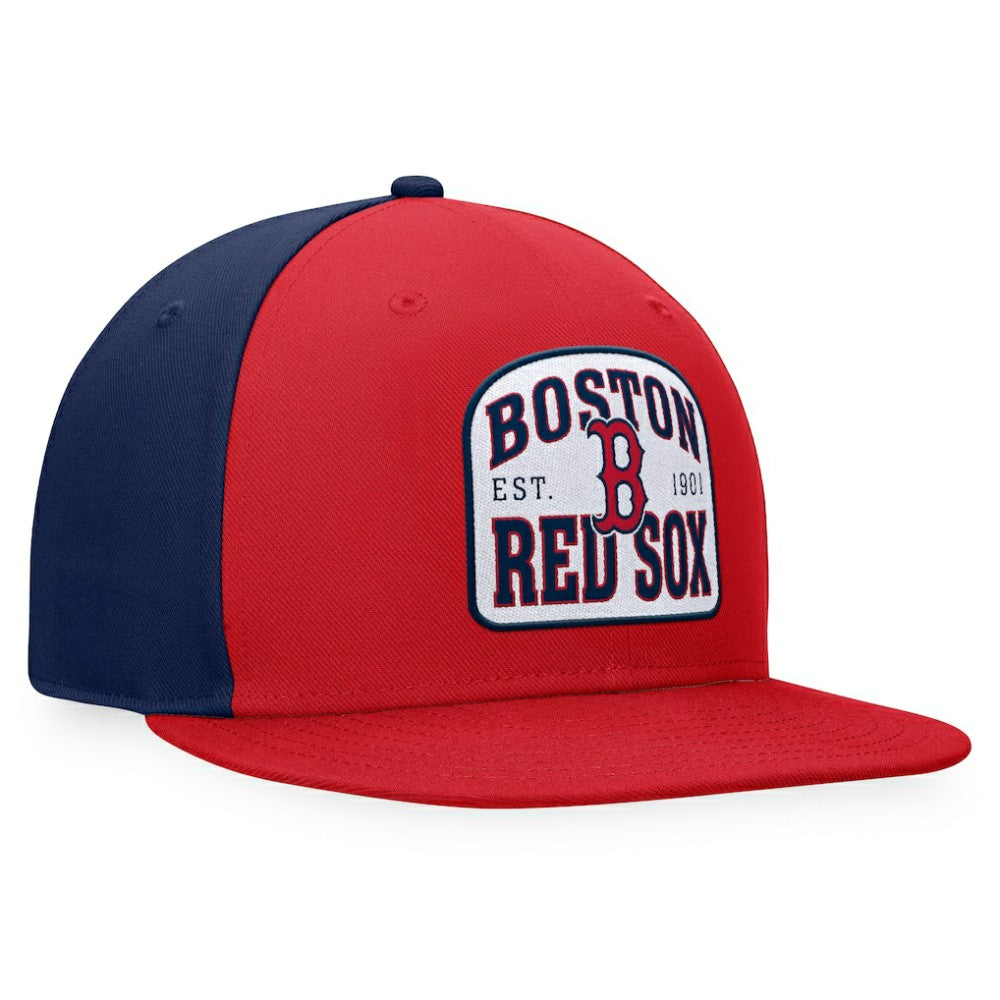 Boston Red Sox Cycle Snapback Hat - Red/Navy