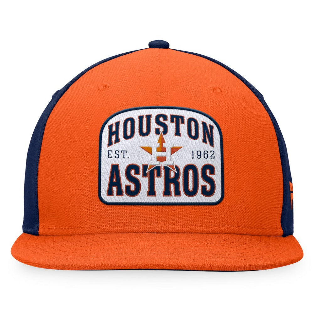 Houston Astros Cycle Snapback Hat - Orange/Navy