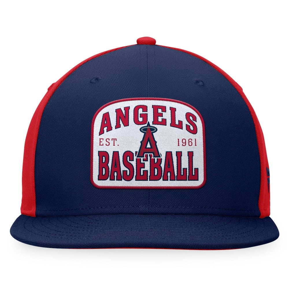 Los Angeles Angels Cycle Snapback Hat - Navy/Red