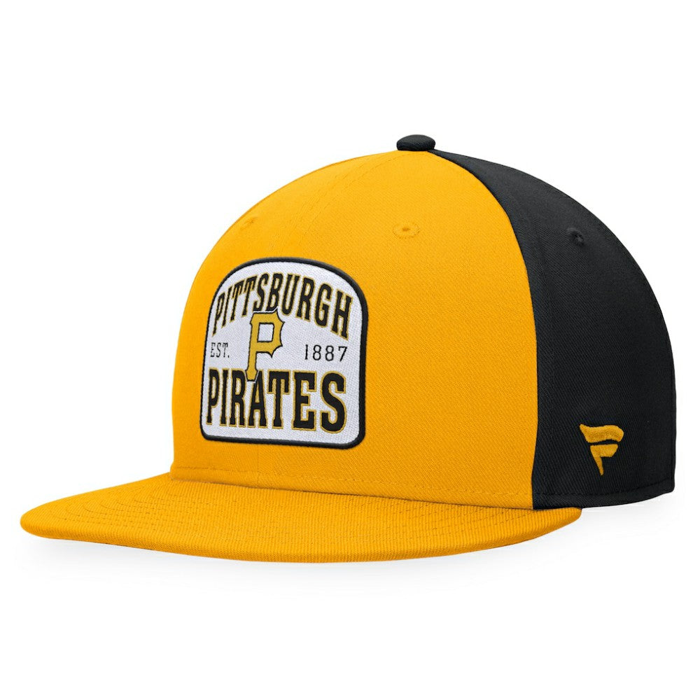 Pittsburgh Pirates Cycle Snapback Hat - Gold/Black