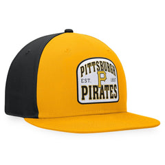 Pittsburgh Pirates Cycle Snapback Hat - Gold/Black