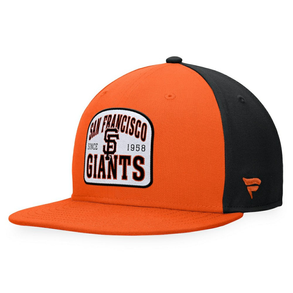 San Francisco Giants Cycle Snapback Hat - Orange/Black