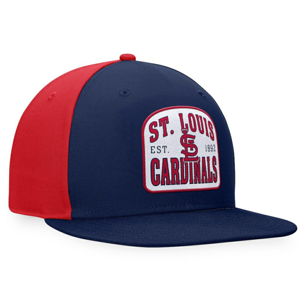 St. Louis Cardinals Cycle Snapback Hat - Navy/Red