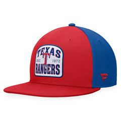 Texas Rangers Cycle Snapback Hat - Red/Royal