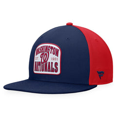 Washington Nationals Cycle Snapback Hat - Navy/Red