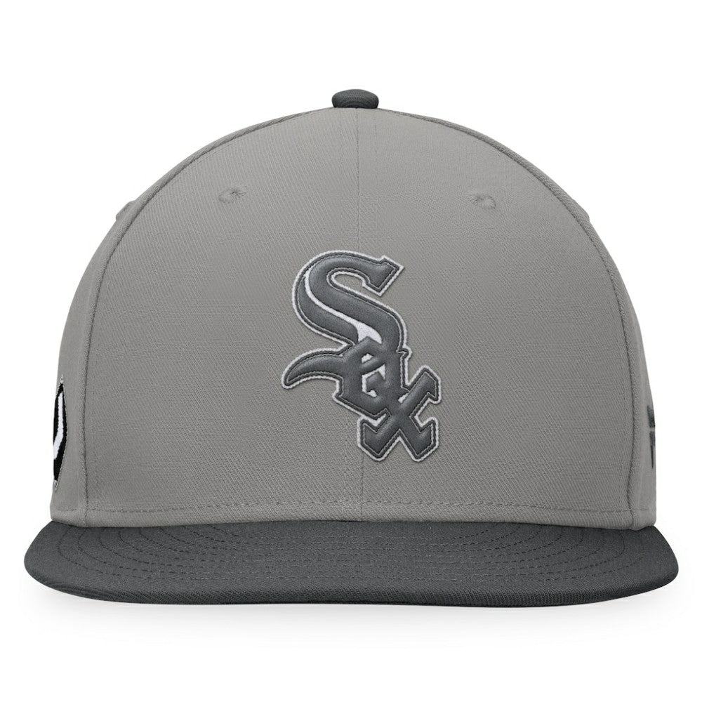 Chicago White Sox Ace Snapback Hat - Gray/Charcoal