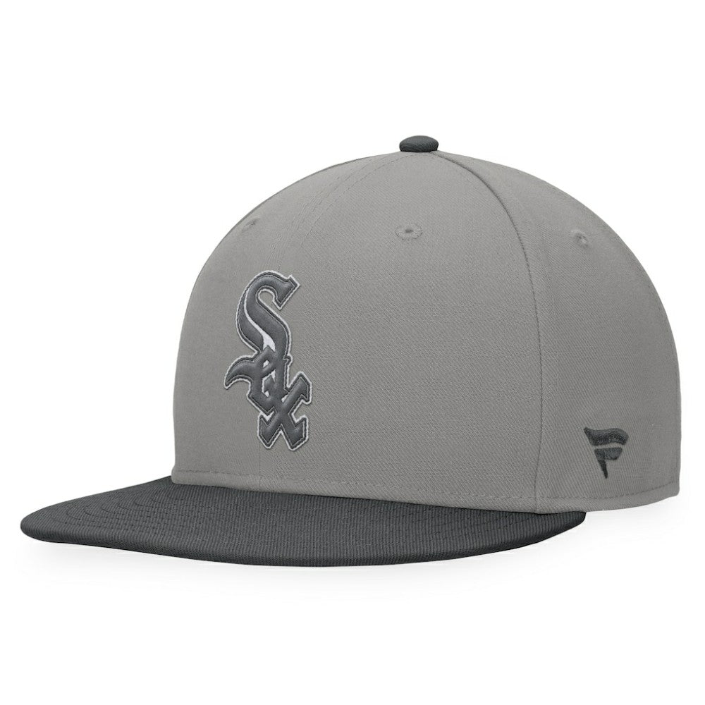 Chicago White Sox Ace Snapback Hat - Gray/Charcoal