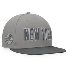 New York Yankees Dugout Fitted Hat - Gray