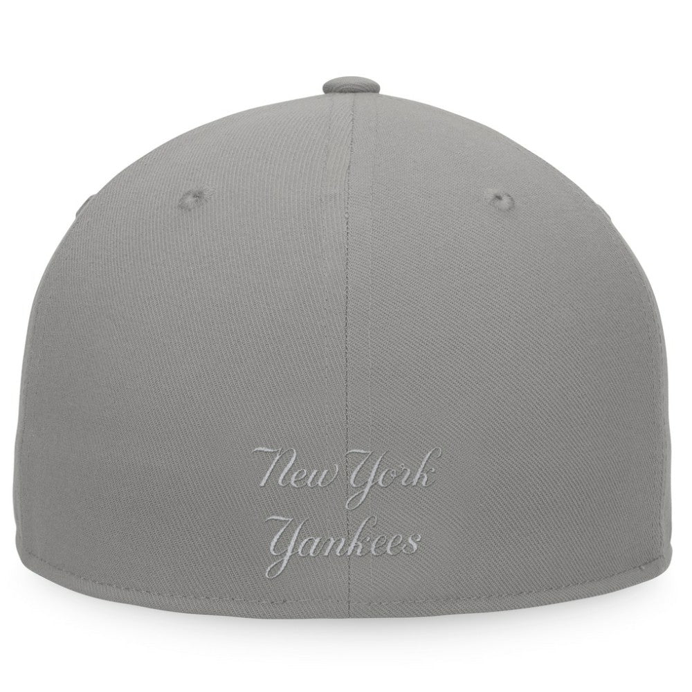 New York Yankees Dugout Fitted Hat - Gray