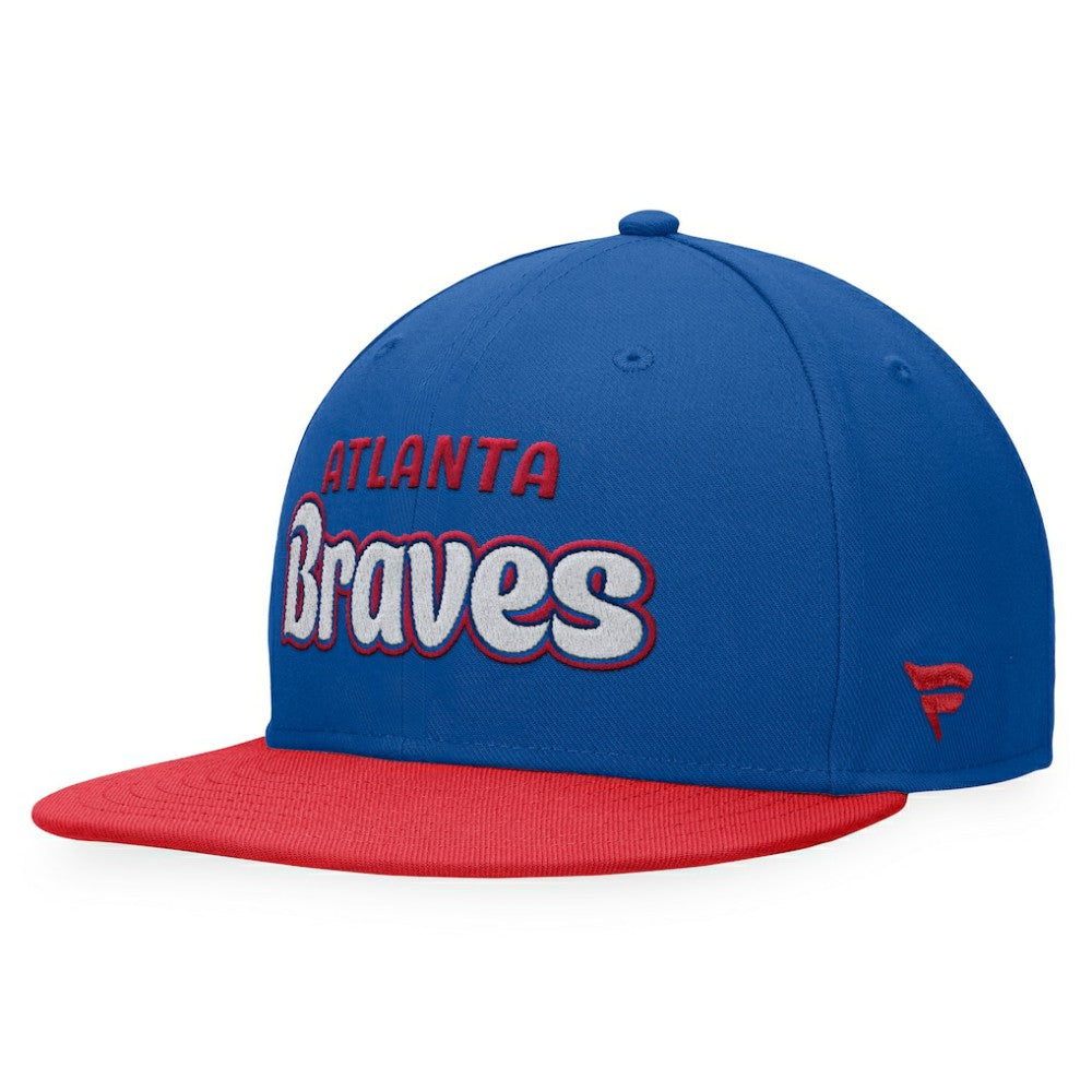 Atlanta Braves Cooperstown Collection Hurler Fitted Hat - Royal