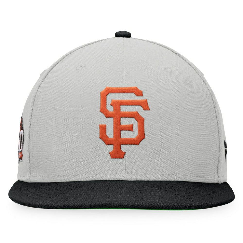 San Francisco Giants Glory Days Two-Tone Snapback Hat - Gray/Black