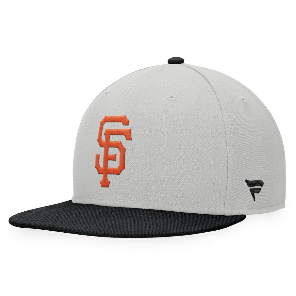 San Francisco Giants Glory Days Two-Tone Snapback Hat - Gray/Black