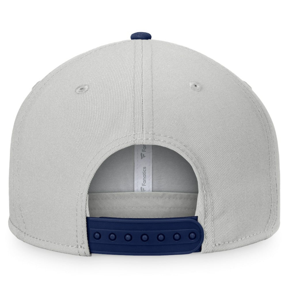 Tampa Bay Rays Glory Days Two-Tone Snapback Hat - Gray/Navy