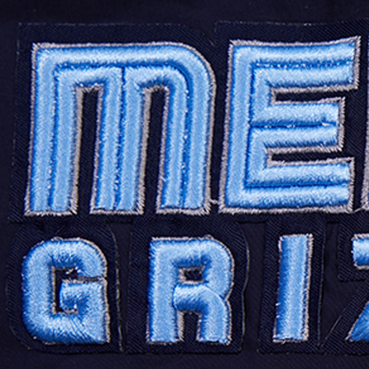 Memphis Grizzlies Pro Standard Hybrid Full-Zip Hoodie - Navy sale