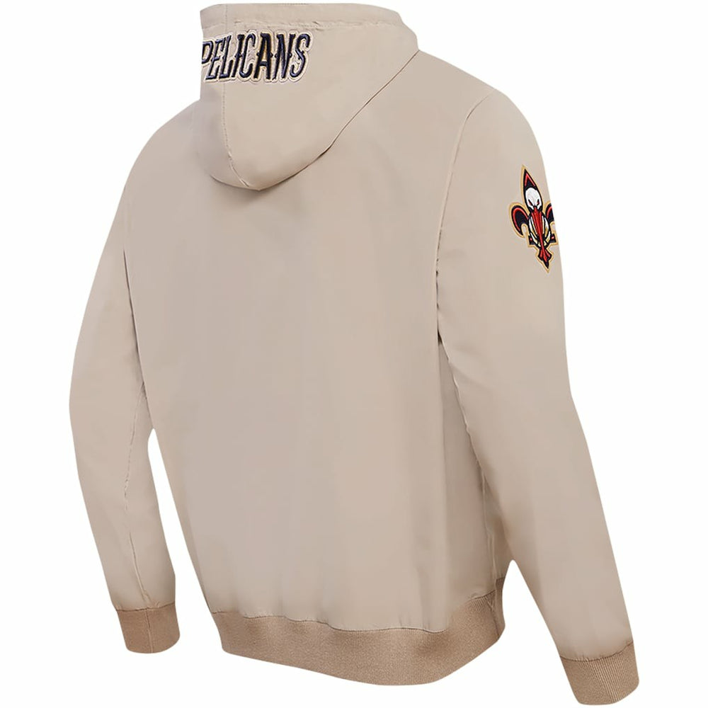 New Orleans Pelicans Pro Standard Hybrid Full-Zip Hoodie - Khaki outlet