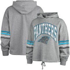 Carolina Panthers '47 Women's Upland Bennett Pullover Hoodie - Heather Gray outlet