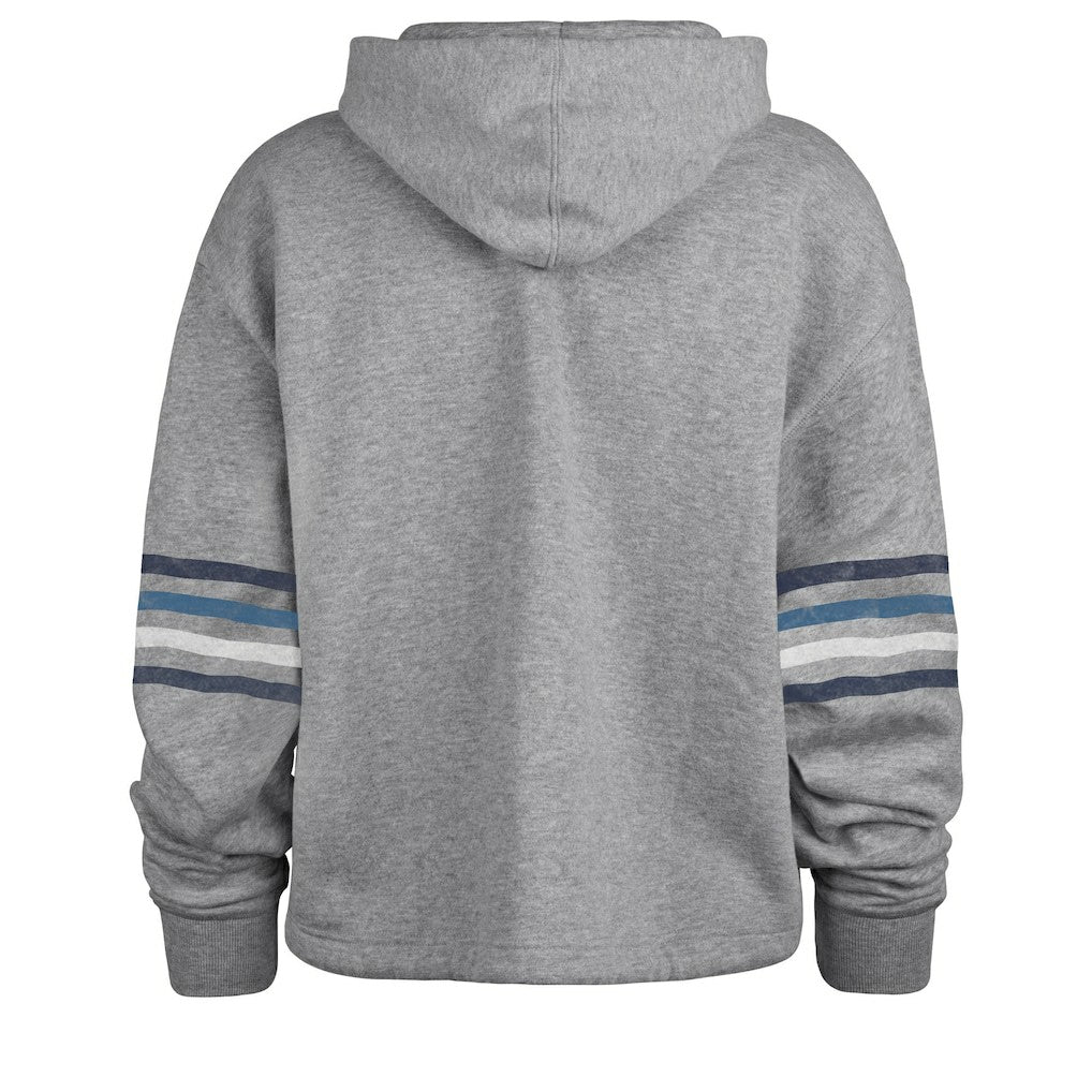 Dallas Cowboys '47 Women's Upland Bennett Pullover Hoodie - Heather Gray cheap