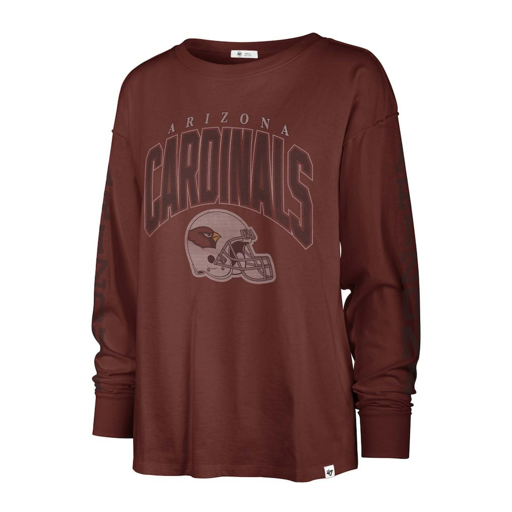 Arizona Cardinals '47 Women's Tom Cat Lightweight Long Sleeve T-Shirt - Cardinal outlet