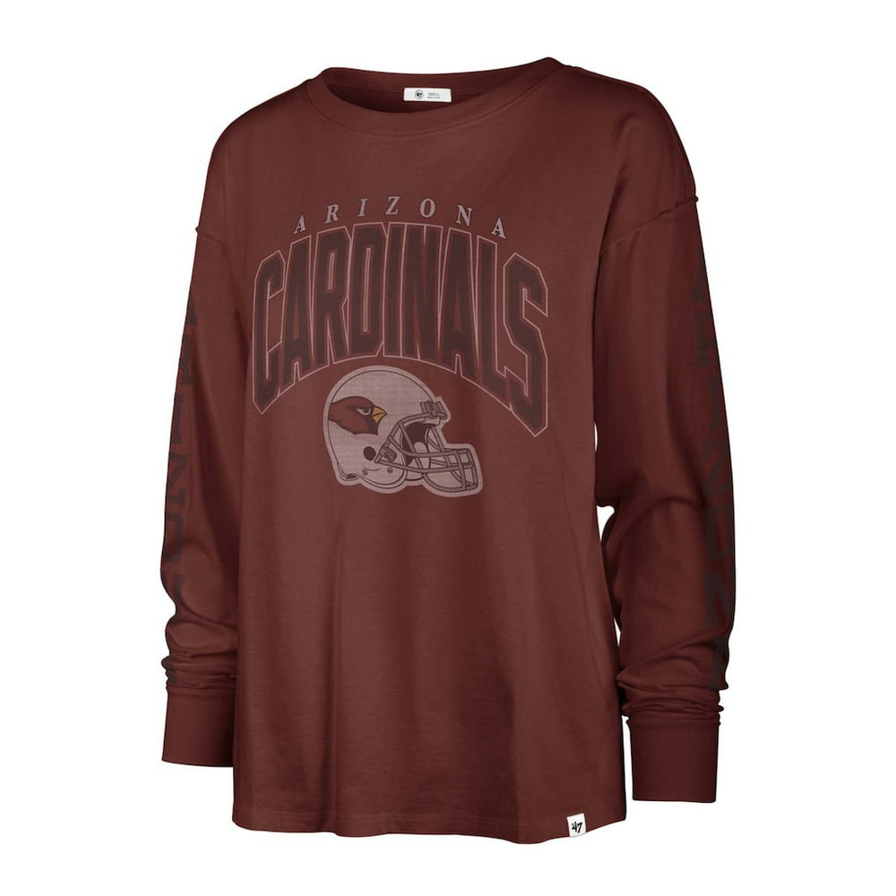 Arizona Cardinals '47 Women's Tom Cat Lightweight Long Sleeve T-Shirt - Cardinal outlet